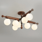 Rusticana Poutre Bois Plafonnier Lumière - Neutralighting