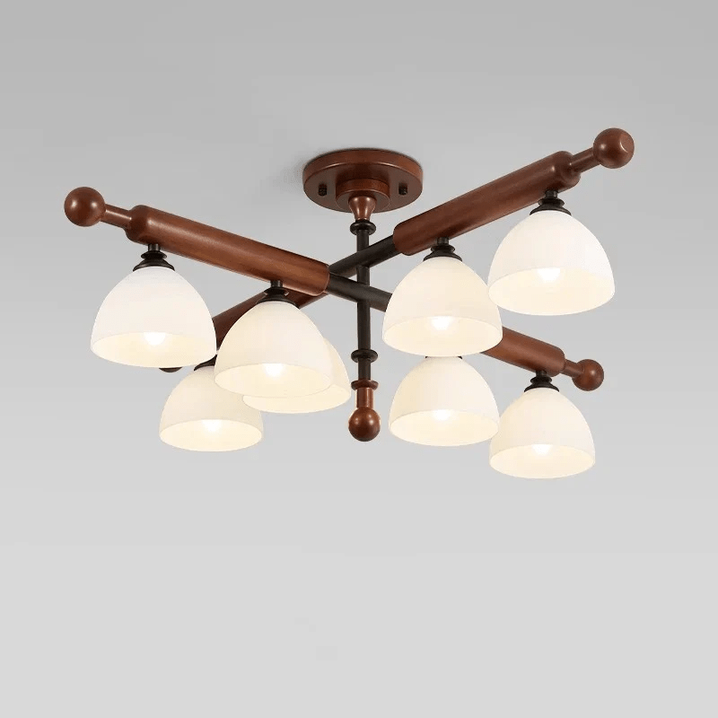 Rusticana Poutre Bois Plafonnier Lumière - Neutralighting
