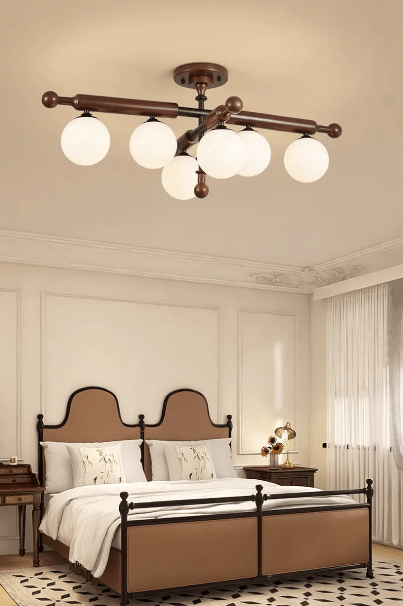 Rusticana Poutre Bois Plafonnier Lumière - Neutralighting