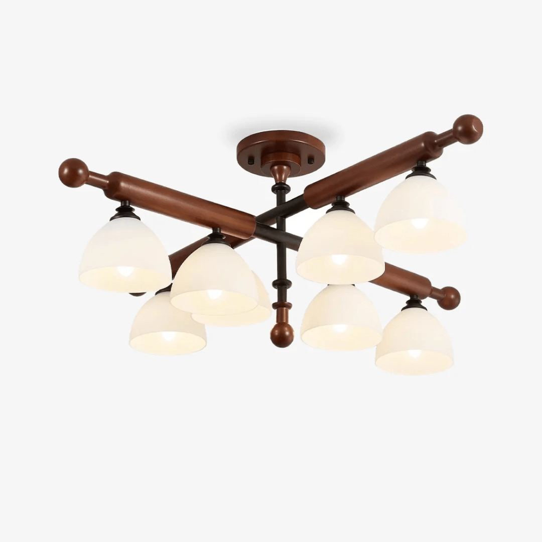 Rusticana Poutre Bois Plafonnier Lumière - Neutralighting