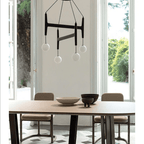 Xylocube Géométrique Bois Globe Suspension Lumière - Neutralighting