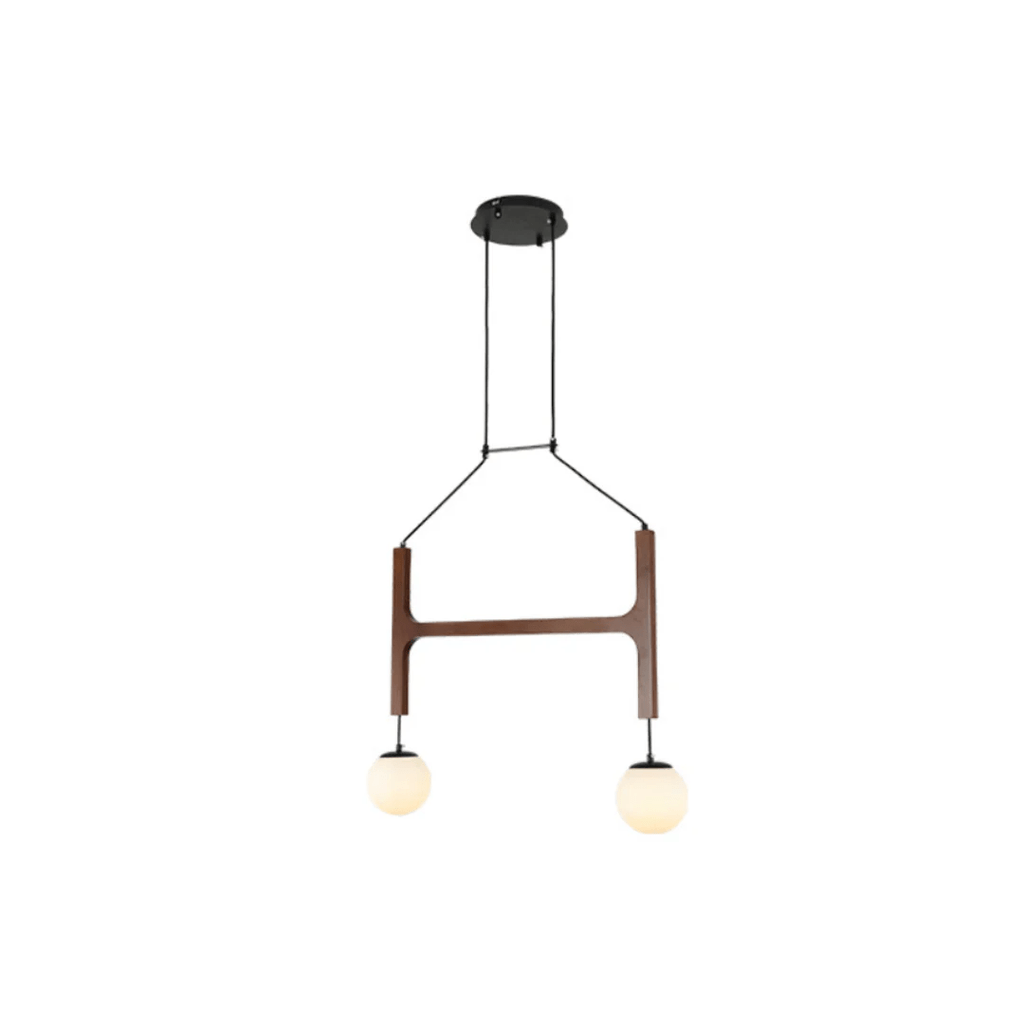 Xylocube Géométrique Bois Globe Suspension Lumière - Neutralighting