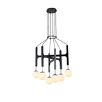 Xylocube Géométrique Bois Globe Suspension Lumière - Neutralighting