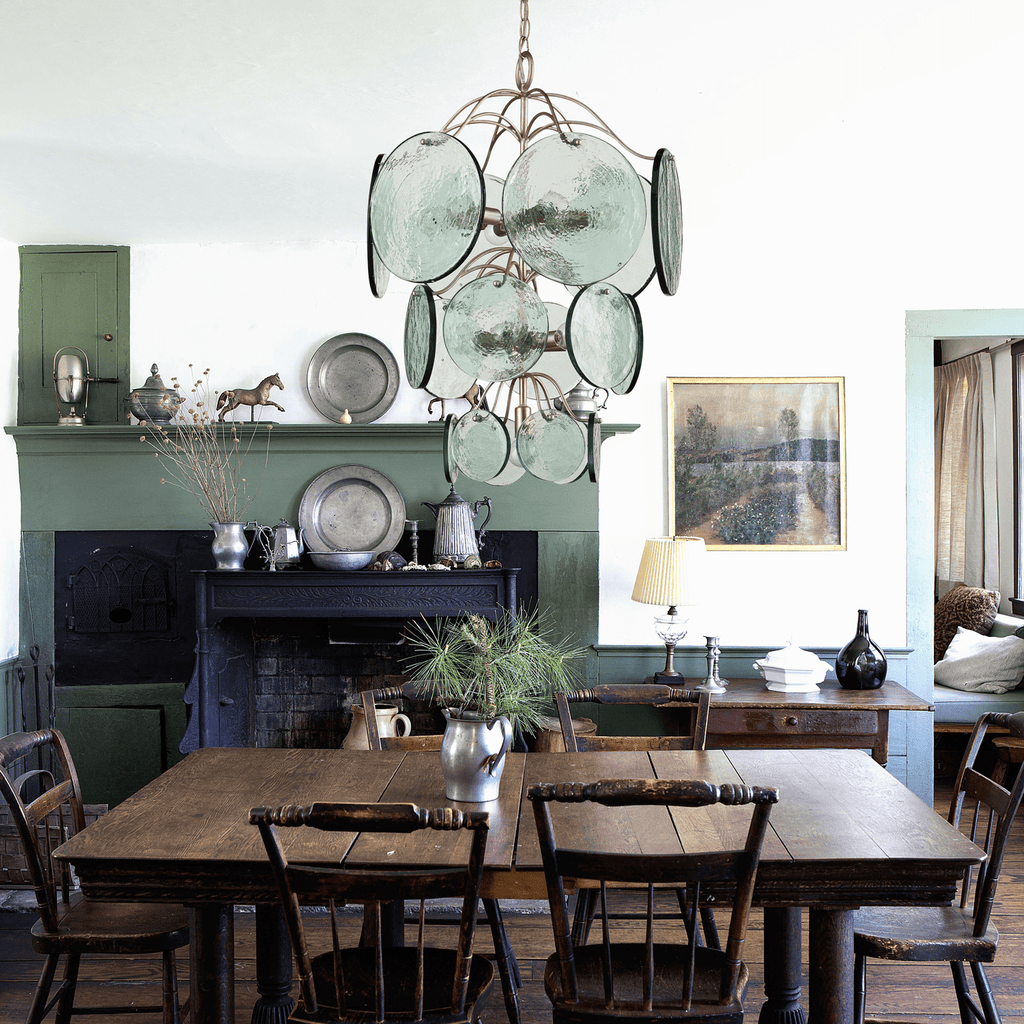 Aurora Chandelier en Verre Disc Moderne - Neutralighting