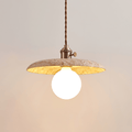 Nico Minimalist Travertine Pendant Light - Neutralighting
