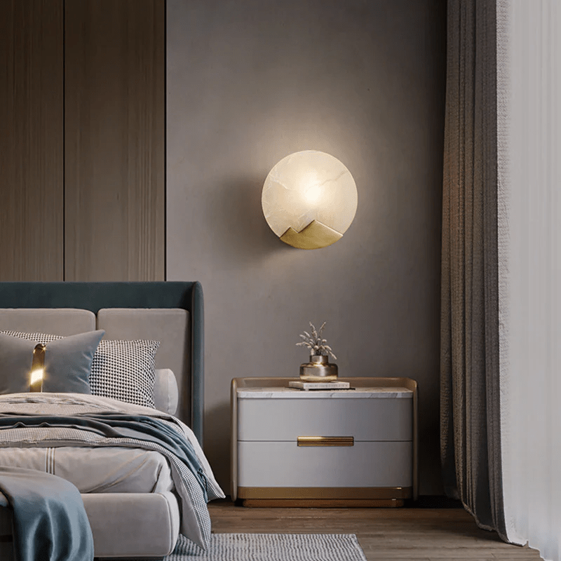 Nova Applique Murale en Albâtre Forme de Montagne - Neutralighting