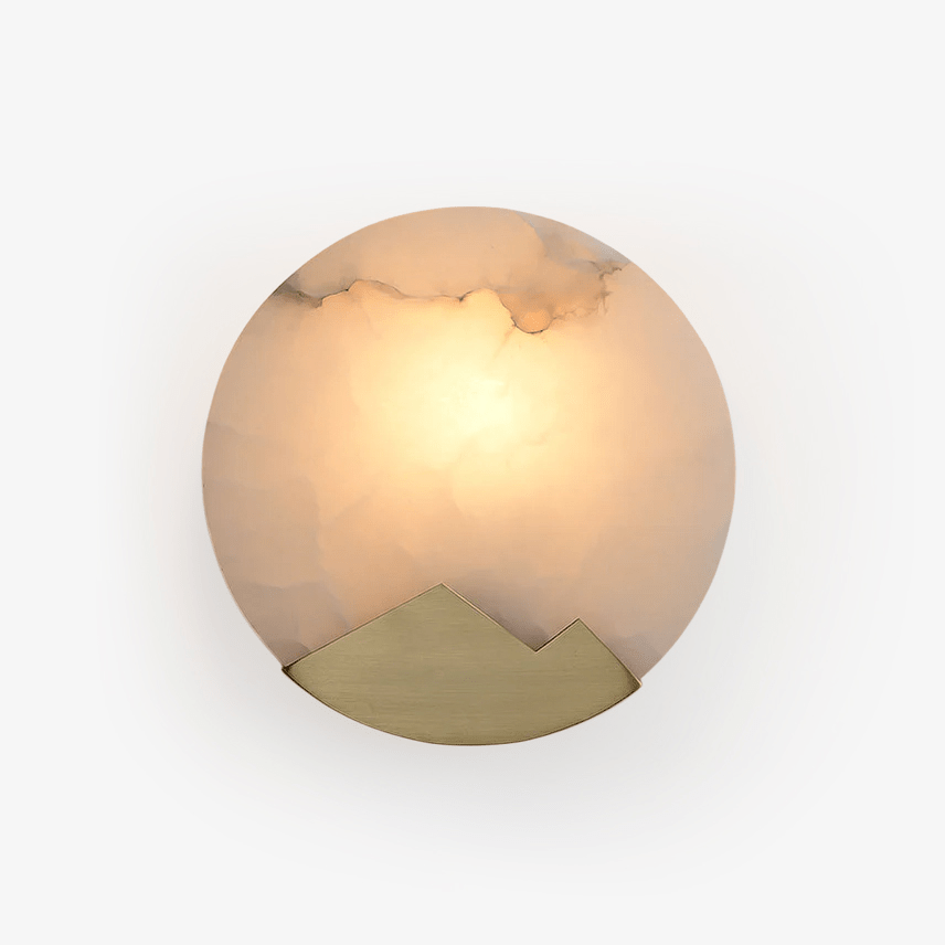 Nova Applique Murale en Albâtre Forme de Montagne - Neutralighting