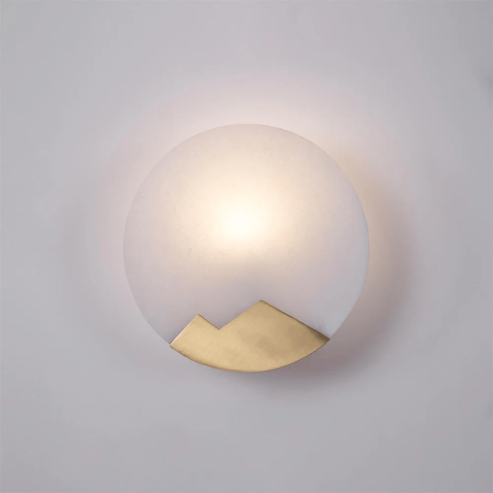 Nova Applique Murale en Albâtre Forme de Montagne - Neutralighting