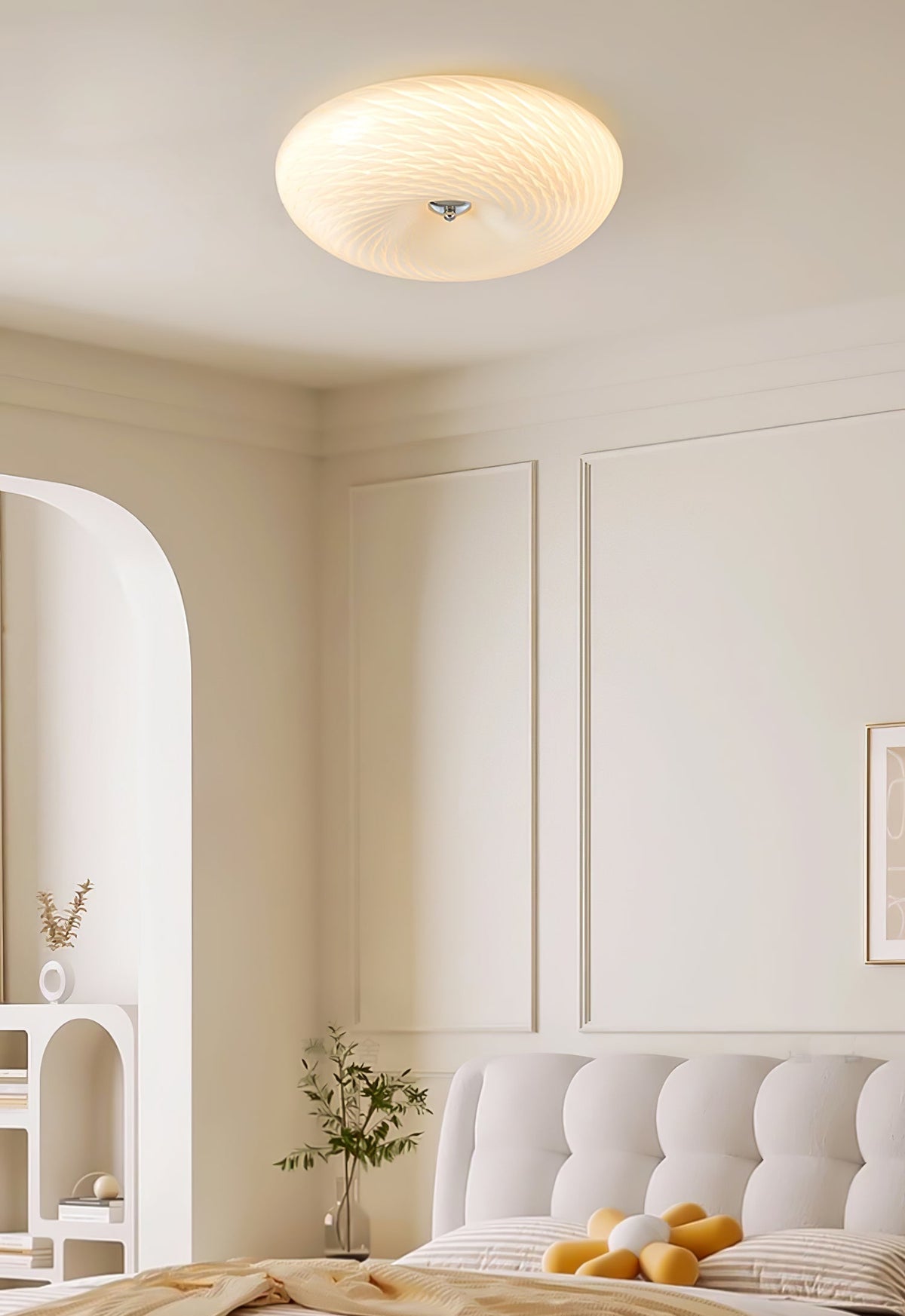 Comarion Plafonnier Art Moderne en Verre - Neutralighting