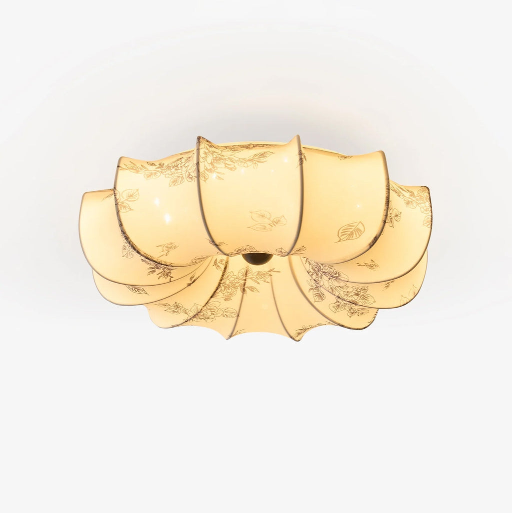 Vivaria Plafonnier en Tissu Art Nordique Premium - Neutralighting