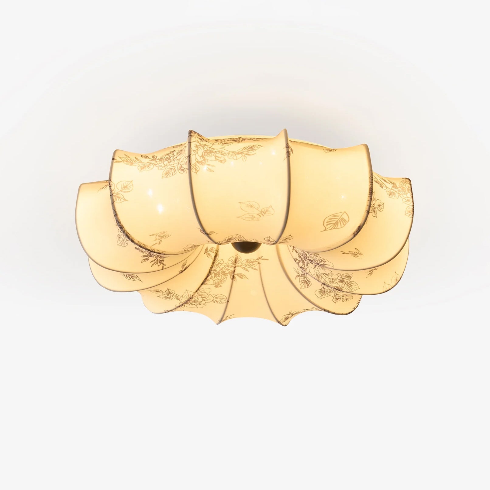 Vivaria Plafonnier en Tissu Art Nordique Premium - Neutralighting