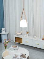 Averisce Suspension Industrielle en Cuir - Neutralighting