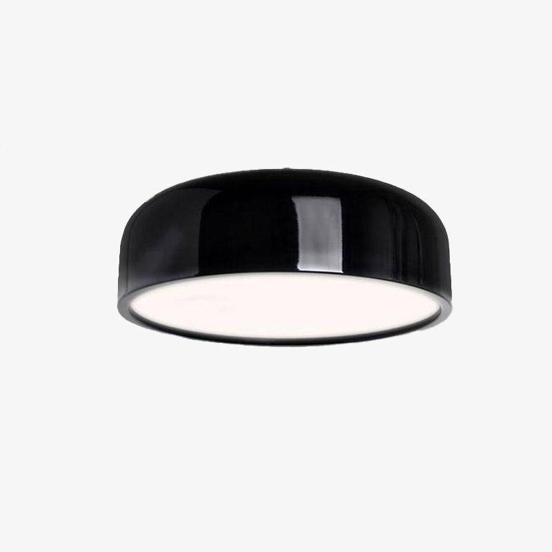 Plafonnier design arrondi LED laqué Round Octave Belvédère - Un Accent Raffiné au Quotidien