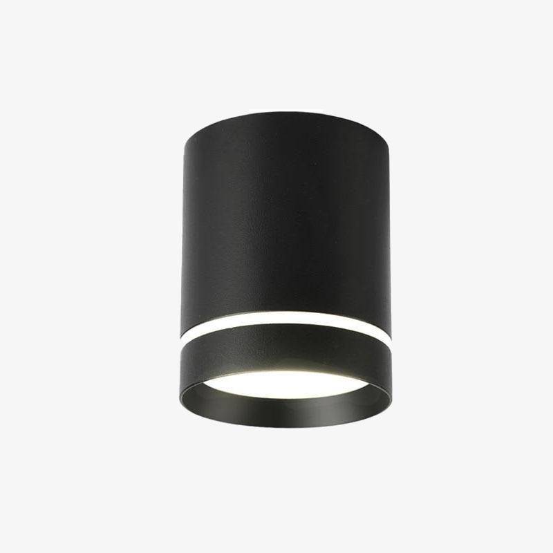 Spot moderne LED cylindre métal coloré Loft Évrard Mirage - Une Silhouette Graphique Affirmée