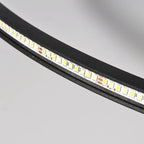 Quasso Plafonnier Rond ModerneBlanc/Noir. Salon - Neutralighting