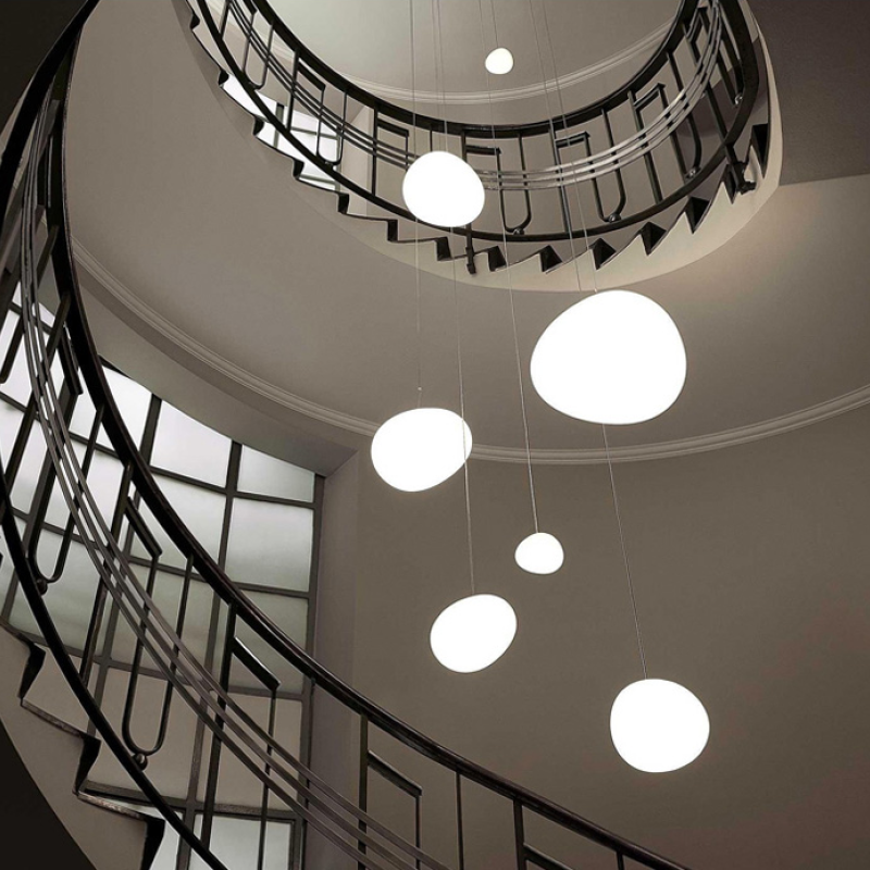 Elun Suspension en verre en forme d'œuf - Neutralighting
