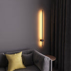 Eonix Applique Murale d'Extérieur Minimaliste Linéaire LED. Métal. Noir. Jardin - Neutralighting