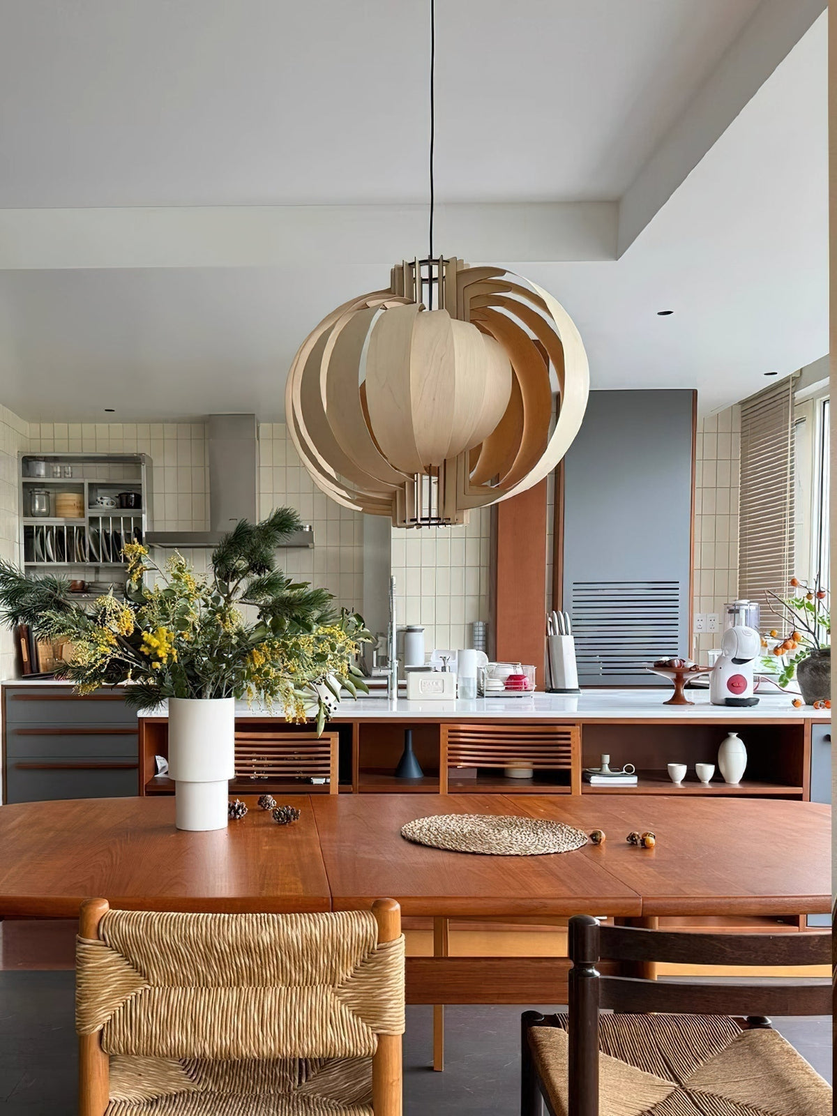 Ivraeus Suspension en Bois Anneau Élégance Premium - Neutralighting