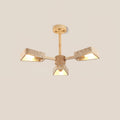 Hedra Travertone Geometric Chandelier - Neutralighting
