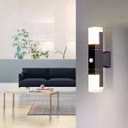 Gaela Applique Murale Rectangulaire Moderne Noir. Couloir - Neutralighting