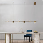 Arisha Modern LED Suspension Or Noir Métal Salon Chambre à Coucher - Neutralighting
