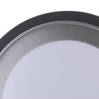 Ray Applique Extérieure/Plafonnier Rond Moderne, Métal, Noir, Cour/Jardin - Neutralighting