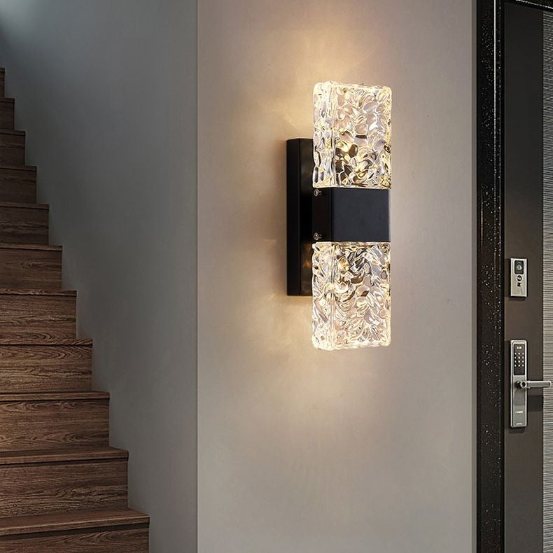 Arisha Modern Rectangular Metal Wall Lamp, Gold - Neutralighting