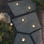 Aria Lampe Extérieure au Sol Patte de chat Moderne, Métal, Gris, Cour - Neutralighting