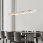 Ray Moderne LED Suspension Blanc Marble Salle À Manger/Bar - Neutralighting