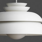 Valentina Luminaires Suspensions Blanc Vintage Métal Salle à Manger/Chambre à Coucher - Neutralighting