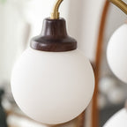 Valentina Français LED Lustre Chromé Or Salon/Chambre À Coucher - Neutralighting