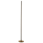 Ray Simple Linéaire LED Lampadaire Or Noir Métal Gel de Silice Salon Chambre - Neutralighting
