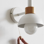 Valentina Moderne LED Applique Murale Métal/Verre Chambre à coucher Blanc/Jaune/Rose/Vert - Neutralighting