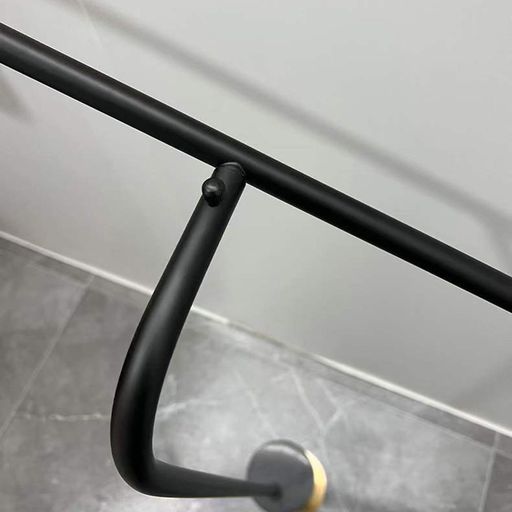 Arisha Lampadaire Cylindre Moderne, Marble/Métal, Noir, Salon - Neutralighting