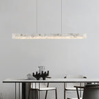 Ray Moderne LED Suspension Blanc Marble Salle À Manger/Bar - Neutralighting