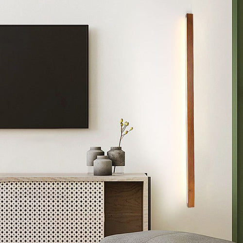 Zenx Applique Murale Linéaire en Bois - Neutralighting