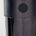 Ray Borne Extérieure Cylindre Moderne, Métal/Acrylique, Noir, Cour - Neutralighting