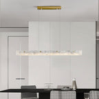 Ray Moderne LED Suspension Blanc Marble Salle À Manger/Bar - Neutralighting