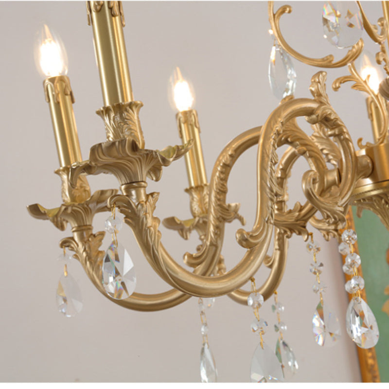 Silva Luxe Lustre Métal Verre Salon Salle à Manger - Neutralighting