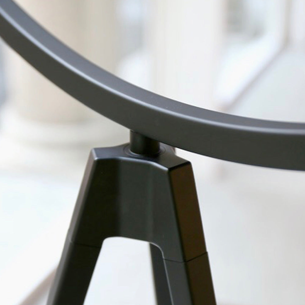 Mira Design Simple Lampadaire Rond Moderne Métal Noir/Blanc Salon - Neutralighting