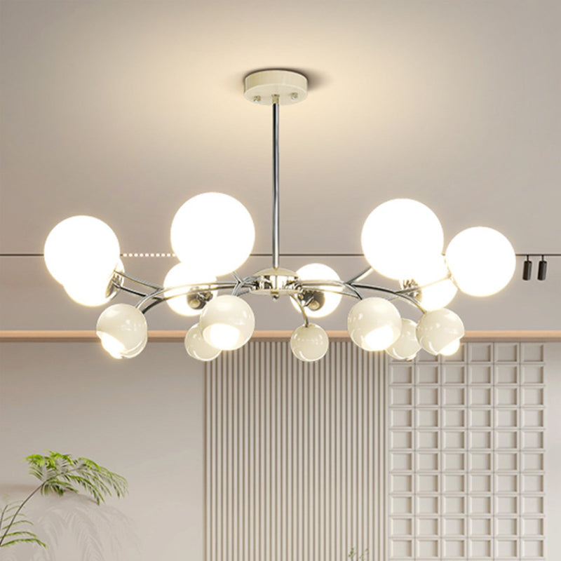 Arisha Style Français Vintage Métal Lustre Salon/Salle À Manger - Neutralighting