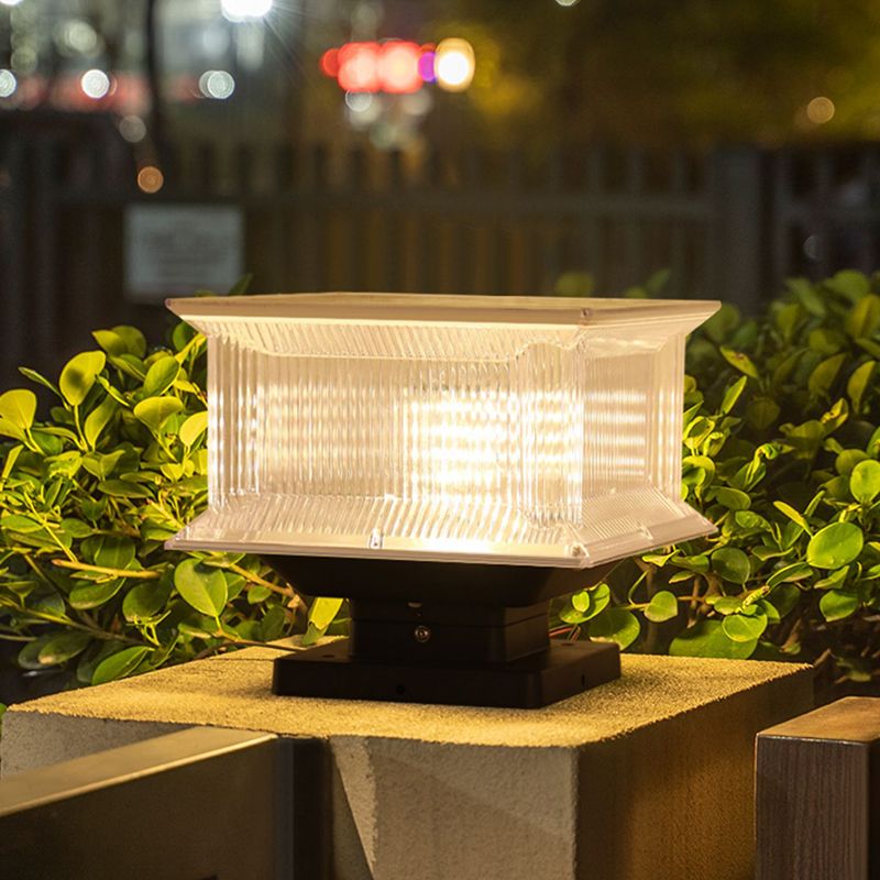 Ray Lampe de Poteau Solaire, L 18 CM - Neutralighting