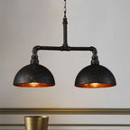 Silva Industrielle Luminaires Suspensions Vintage LED Métal Noir Salon/Chambre à Coucher - Neutralighting