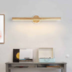 Muto Design LED Applique Murale à Miroir Rectangulaire Moderne Bois Salle de Bain/Chambre - Neutralighting