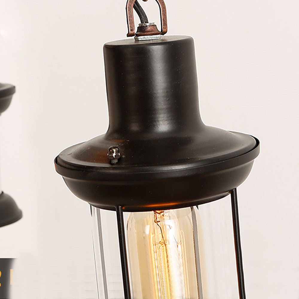 Epoch Lustre Vintage, Metal/Bois, Marron, Salon - Neutralighting