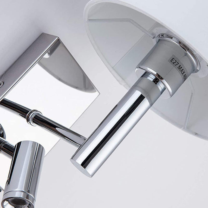 Ritta Décoratif Intérieur Applique Murale Métal Tissu Chambre à Coucher Salon - Neutralighting