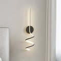 Arisha Applique Murale LED Spirale Moderne Pour Chambre, Couloir, Salon - Neutralighting