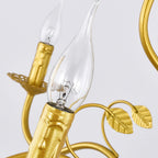 Silva Rustique Métal Verre Lustre Salon Chambre à Coucher - Neutralighting
