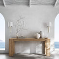 Silva Décoratif Intérieur Applique Murale Résine Tissu Salon Chambre à Coucher - Neutralighting