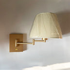 Epoch Décoratif Intérieur Applique Murale Métal Tissu Salle d'Étude Salon - Neutralighting